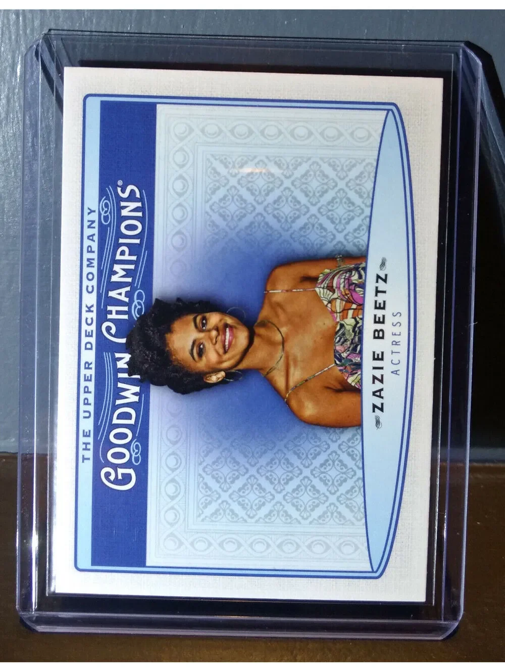 2019 Upper Deck Goodwin Champions Zazie Beetz #57 Actress Trading Card
